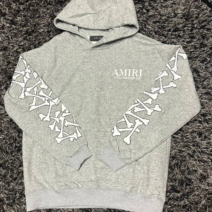 AMIRI Grey Hoodie